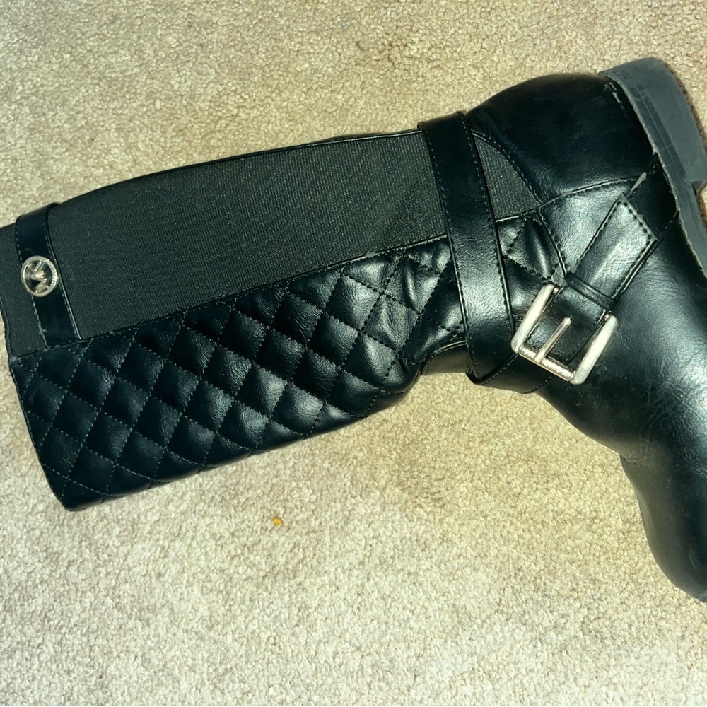 Black Michael kors girls boots